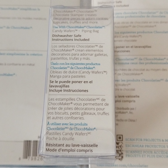 Chocomaker Chocolatier Eiffel Tower Collectible Chocolate Molds + Eat Me Stamp - Picture 6 of 8